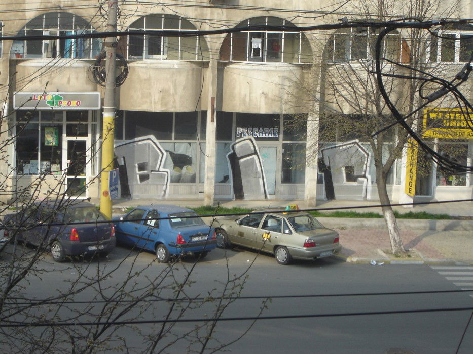 Graffiti in Constanta - Photo by Rems - Rems, Romania, Constanta