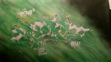 Graffiti Sketch - Photo by RemsGT - rems, sta, bielefeld (2015)