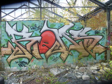 Graffiti Wall - Photo by RemsGT - Rems, Gütersloh (2012)