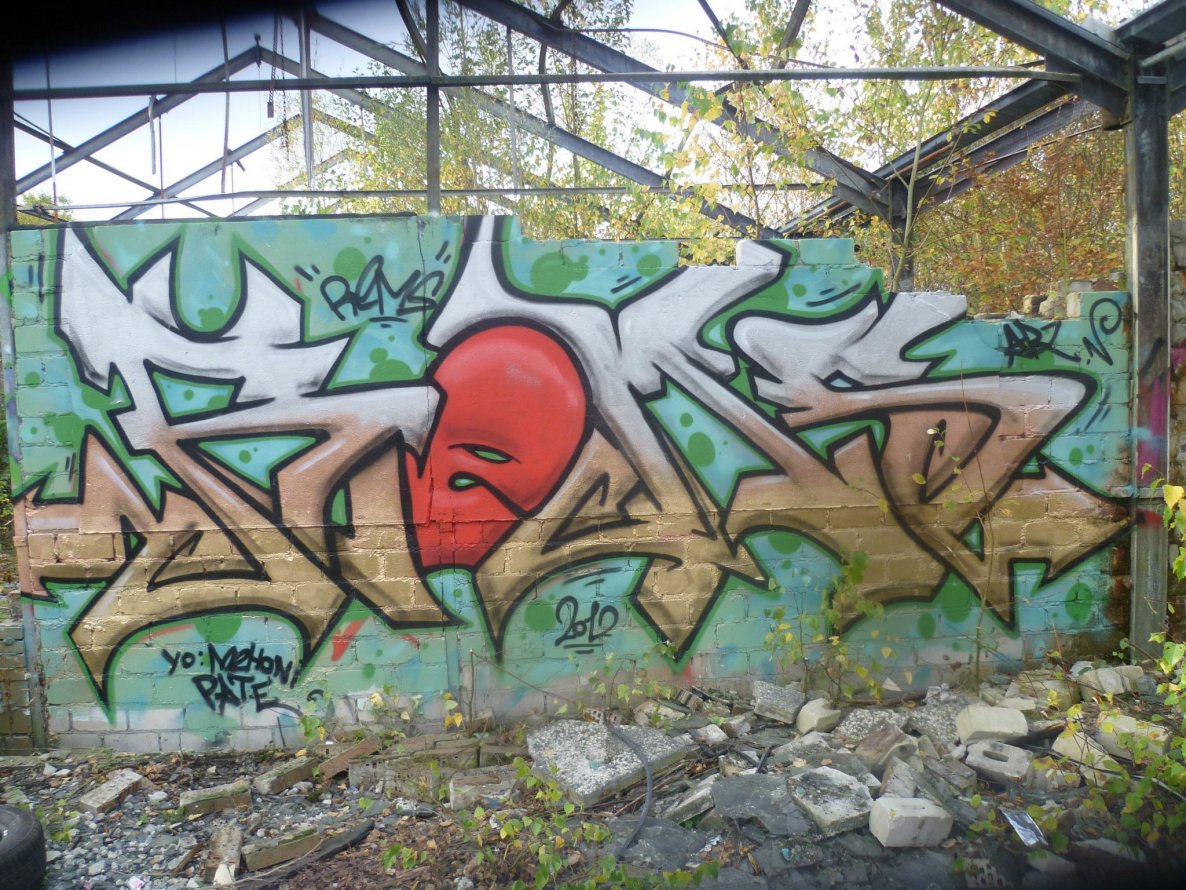 Graffiti Wall - Photo by RemsGT - Rems, Gütersloh (2012)