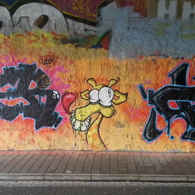 Graffiti Wall - Photo by RemsGT - character, Rems, Gütersloh (2013)