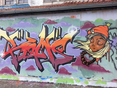 Graffiti Wall in Werther - Photo by RemsGT - Rems, STA, Werther (2014)