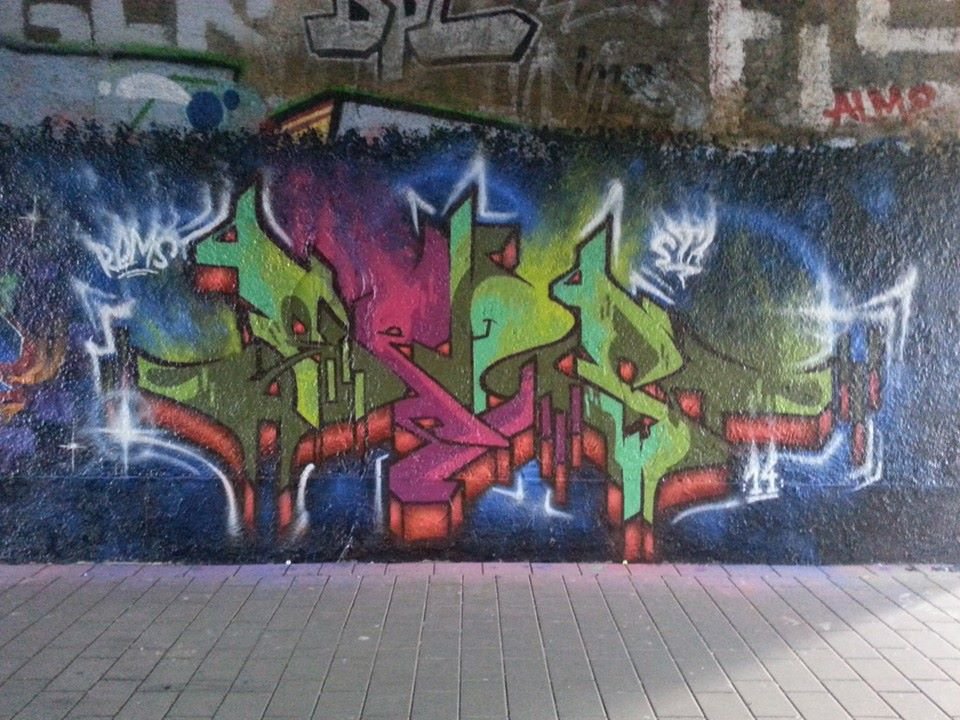 Graffiti Wall in Gütersloh - Photo by RemsGT - STA, Gütersloh, Bielefeld (2014)