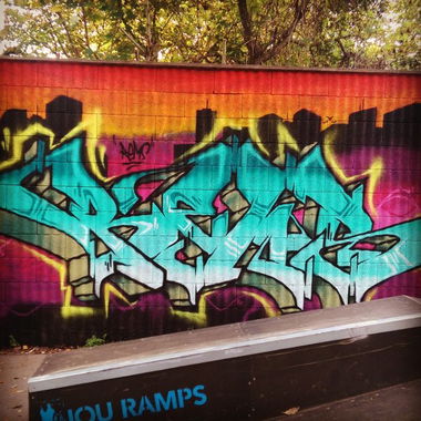 Graffiti Wall - Photo by RemsGT - rems, sta, gütersloh (2014)