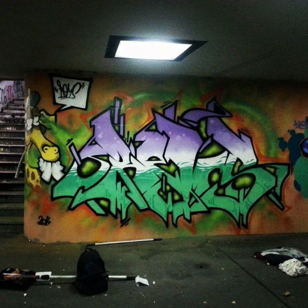 Graffiti Wall - Photo by RemsGT - rems, sta, gütersloh (2014)