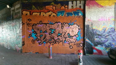 Graffiti Wall in Kreis Gütersloh - Photo by RemsGT - sta, rems, guetersloh (2015)