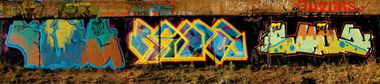 Graffiti Wall - Photo by Renoager - chrome1, prate, renoager (2011)