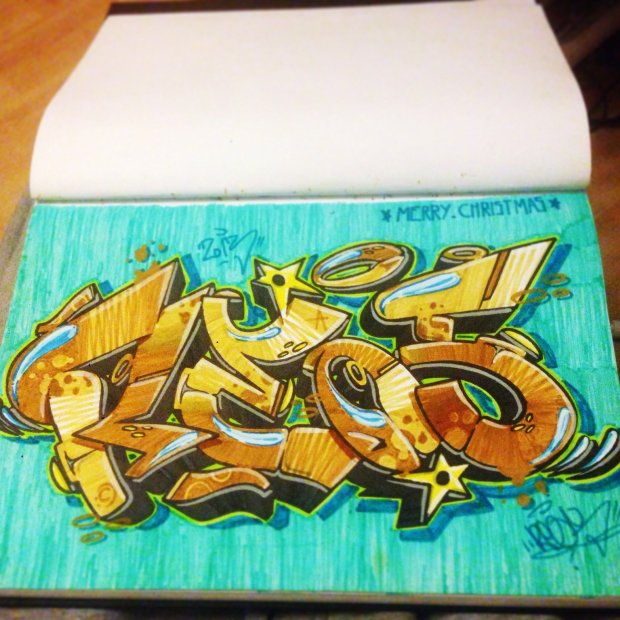 Graffiti Sketch - Photo by ReosZwo