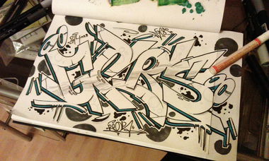 Graffiti Sketch - Photo by ReosZwo