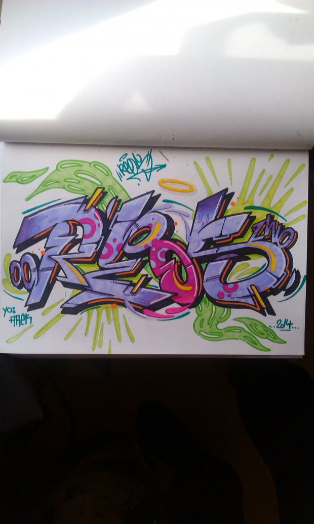 Graffiti Sketch - Photo by ReosZwo