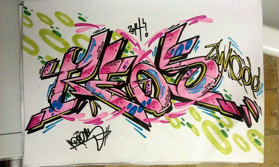 Graffiti Sketch - Photo by ReosZwo - Reoszwo, Reos (2014)