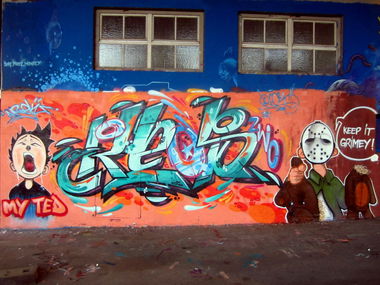 Graffiti Wall - Photo by ReosZwo - ReosZwo, Arek, Koblenz (2014)