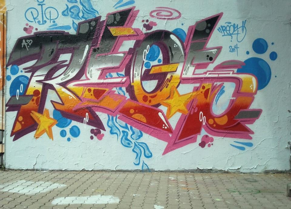 Graffiti Wall in Koblenz - Photo by ReosZwo - Reoszwo (2014)