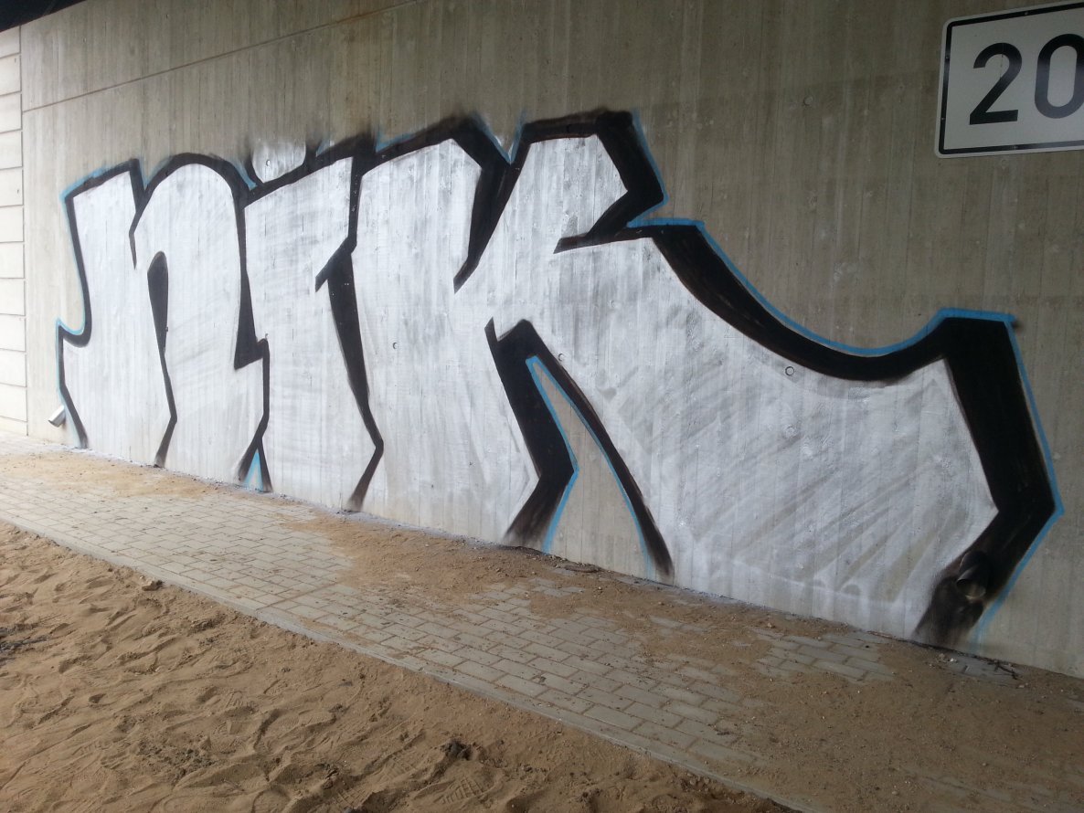 Graffiti Bombing - Photo by Reshef - Nik (2013)