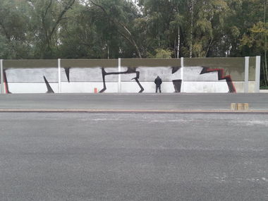 Graffiti Bombing - Photo by Reshef - Nik, Potsdam (2013)