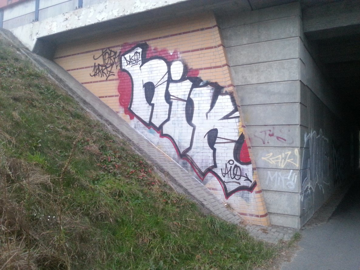 Graffiti Bombing in Wustermark - Photo by Reshef - Nik, Potsdam (2013)