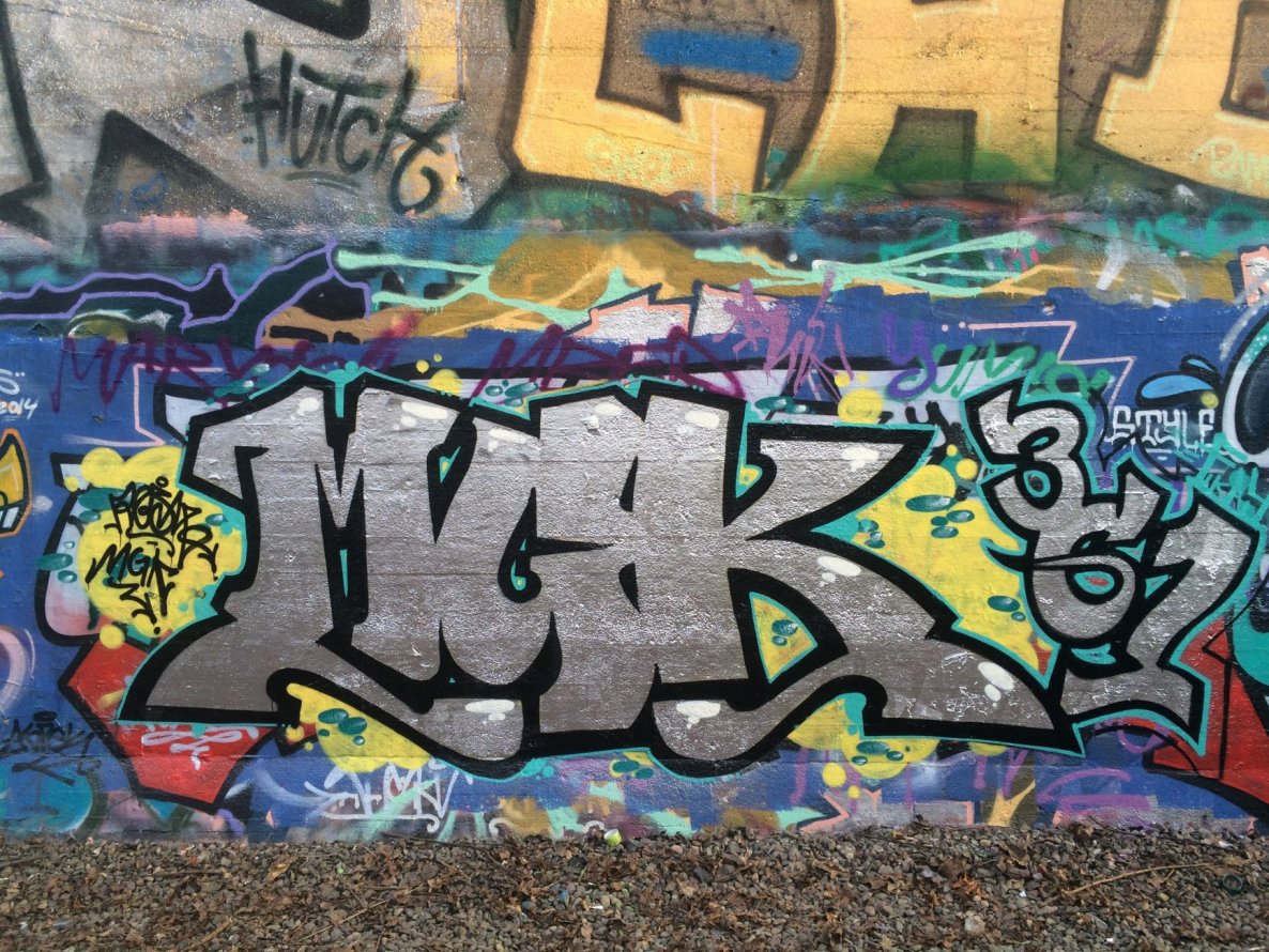 Graffiti Wall - Photo by Resk - MGK, 361