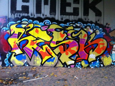 Graffiti Wall - Photo by Resk