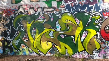 Graffiti Wall - Photo by Resk - Resk
