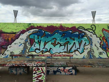 Graffiti Wall - Photo by Resk - Resk, MGK