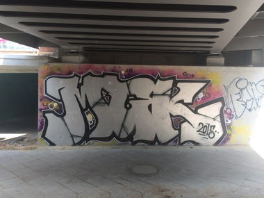 Graffiti Wall - Photo by Resk - MGK, Magik