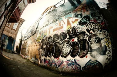 Graffiti Wall - Photo by ReskResk