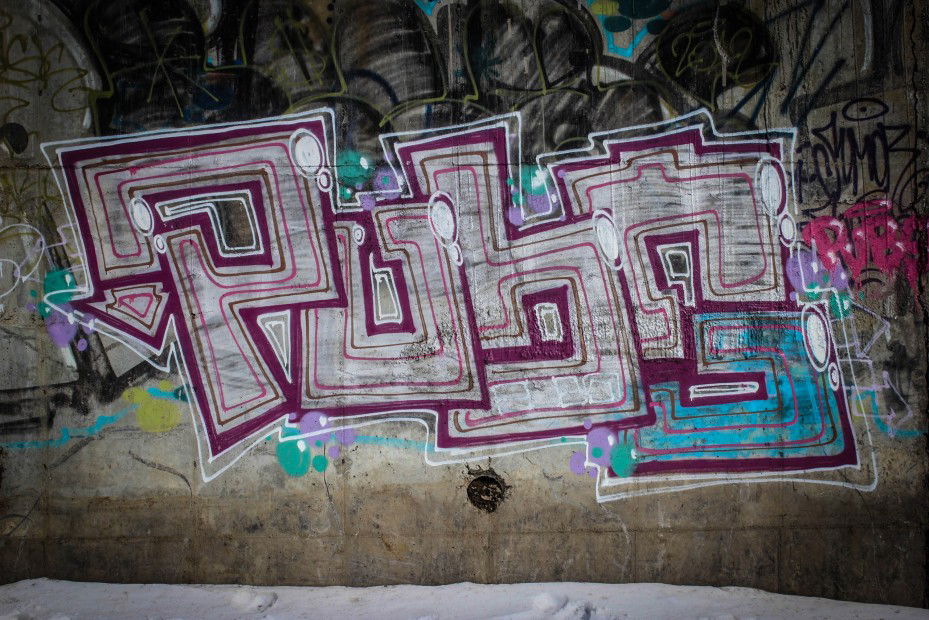 Graffiti Wall - Photo by ReskResk