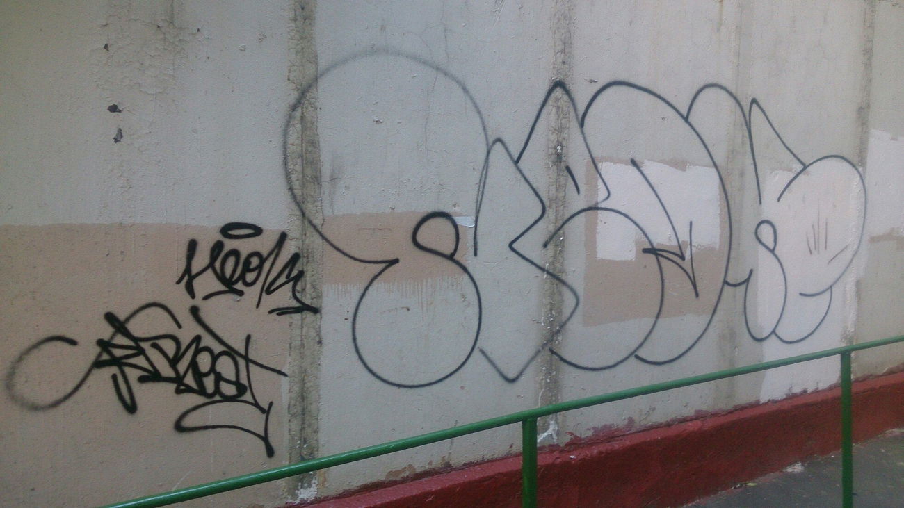 Graffiti Bombing - Photo by Rest47