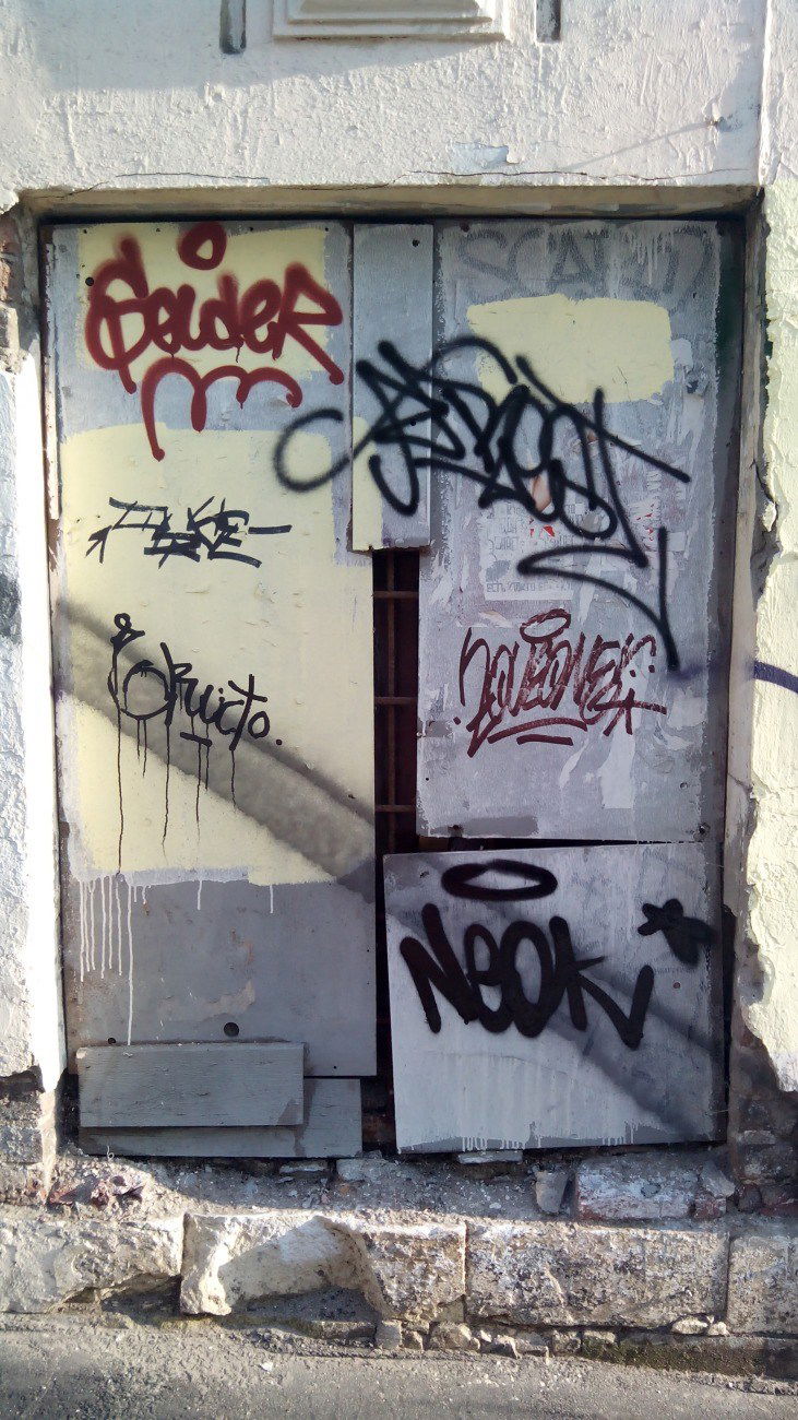 Graffiti Bombing - Photo by Rest47