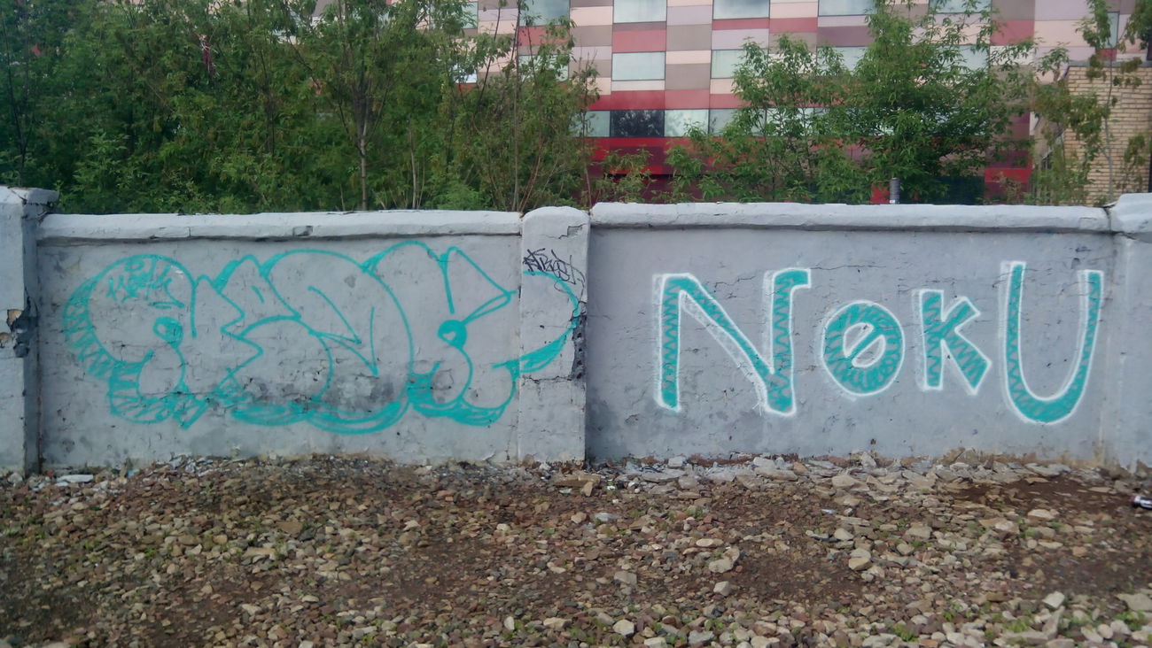 Graffiti Bombing - Photo by Rest47