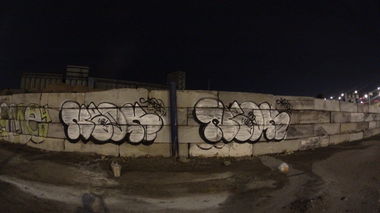 Graffiti Bombing - Photo by Rest47