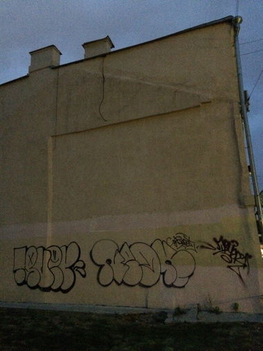 Graffiti Bombing - Photo by Rest47