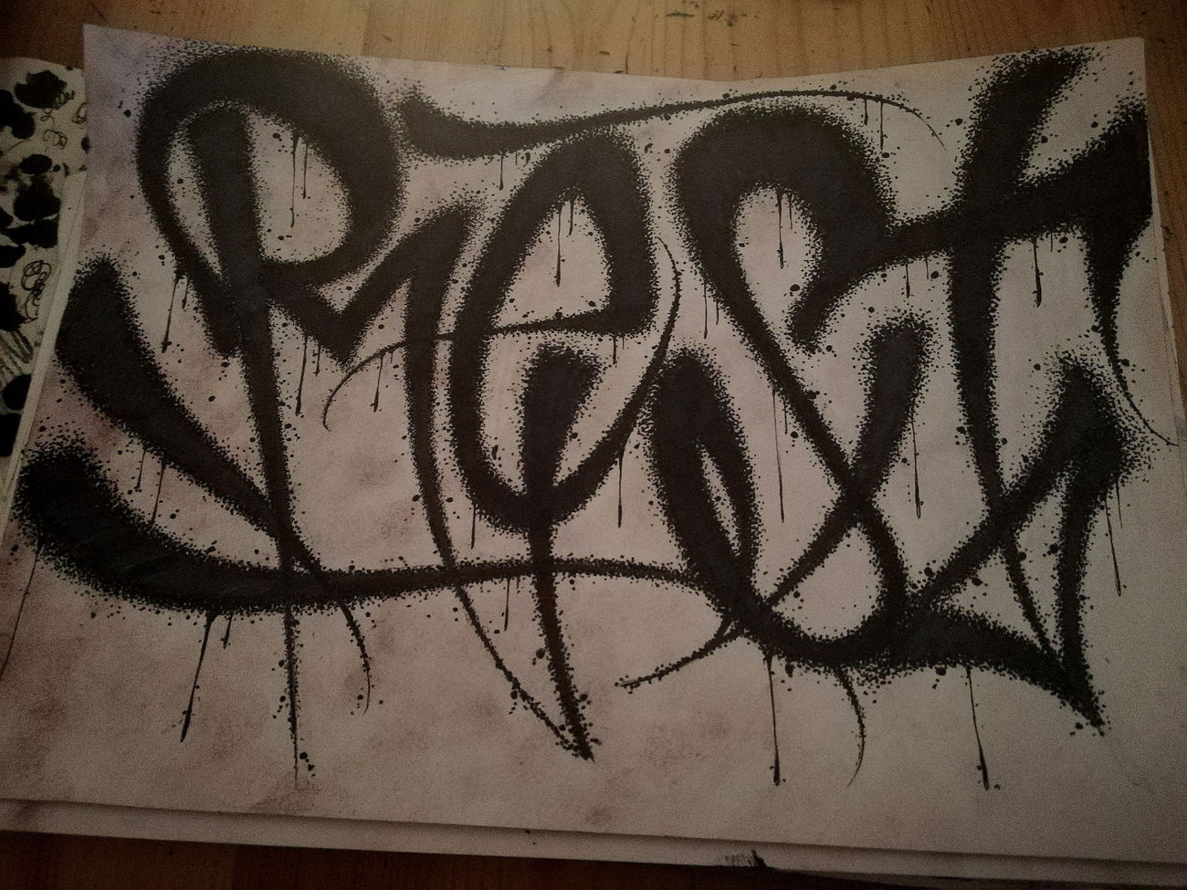 Graffiti Wall - Photo by Restone261 - ., ., .