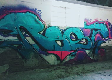 Graffiti Wall - Photo by Restone261 - ., ., .