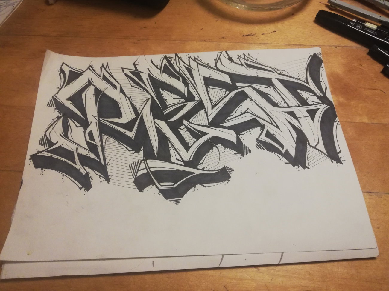 Graffiti Wall - Photo by Restone261 - ., ., .