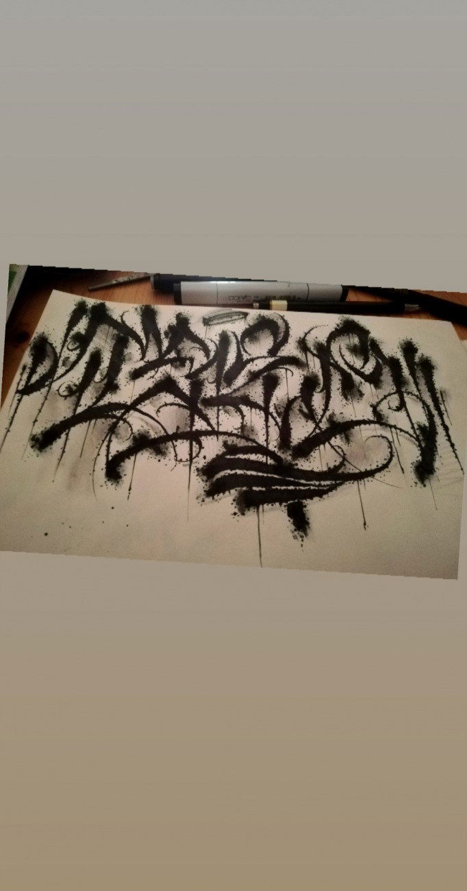 Graffiti Wall - Photo by Restone261 - 〰️Afte, ., .