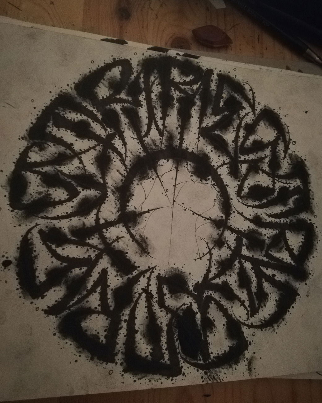 Graffiti Wall - Photo by Restone261 - ., ., .