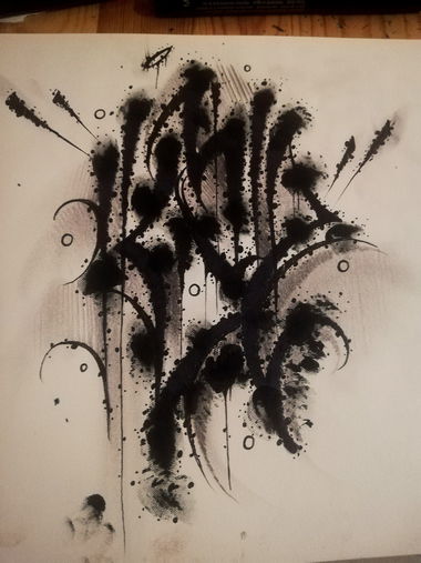 Graffiti Wall - Photo by Restone261 - ., ., .