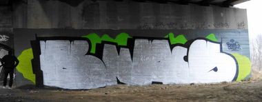 Graffiti Bombing - Photo by Rewolwer - BNACS (2015)