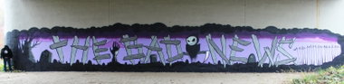 Graffiti Wall - Photo by Rewolwer - BAD, NEWS (2013)