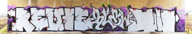 Graffiti Wall - Photo by Rewolwer - REWOE, BLEW, YURO (2013)