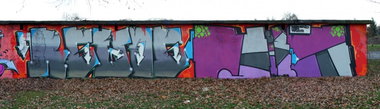 Graffiti Wall - Photo by Rewolwer - REWOE, YURO (2013)