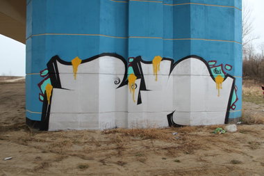 Graffiti Wall - Photo by Rewolwer - BN (2014)
