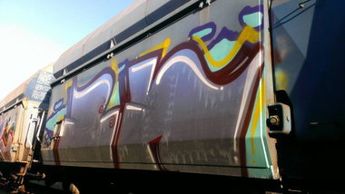 Graffiti Wall - Photo by Rewolwer - BN (2014)