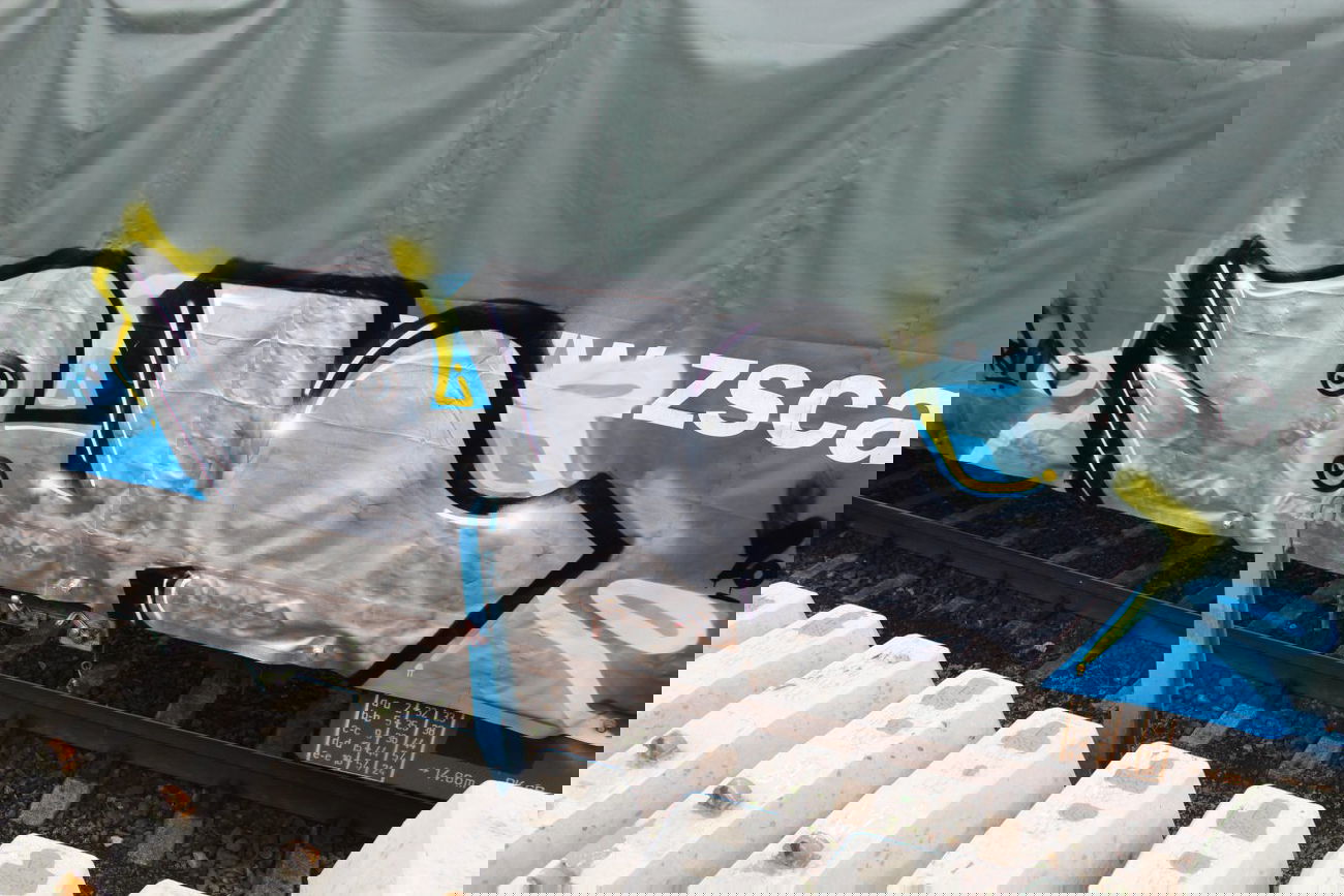 Graffiti Train - Photo by Rewolwer - BN (2014)