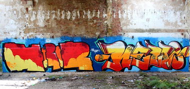 Graffiti Wall - Photo by Rewolwer - YUROR, REWO (2014)