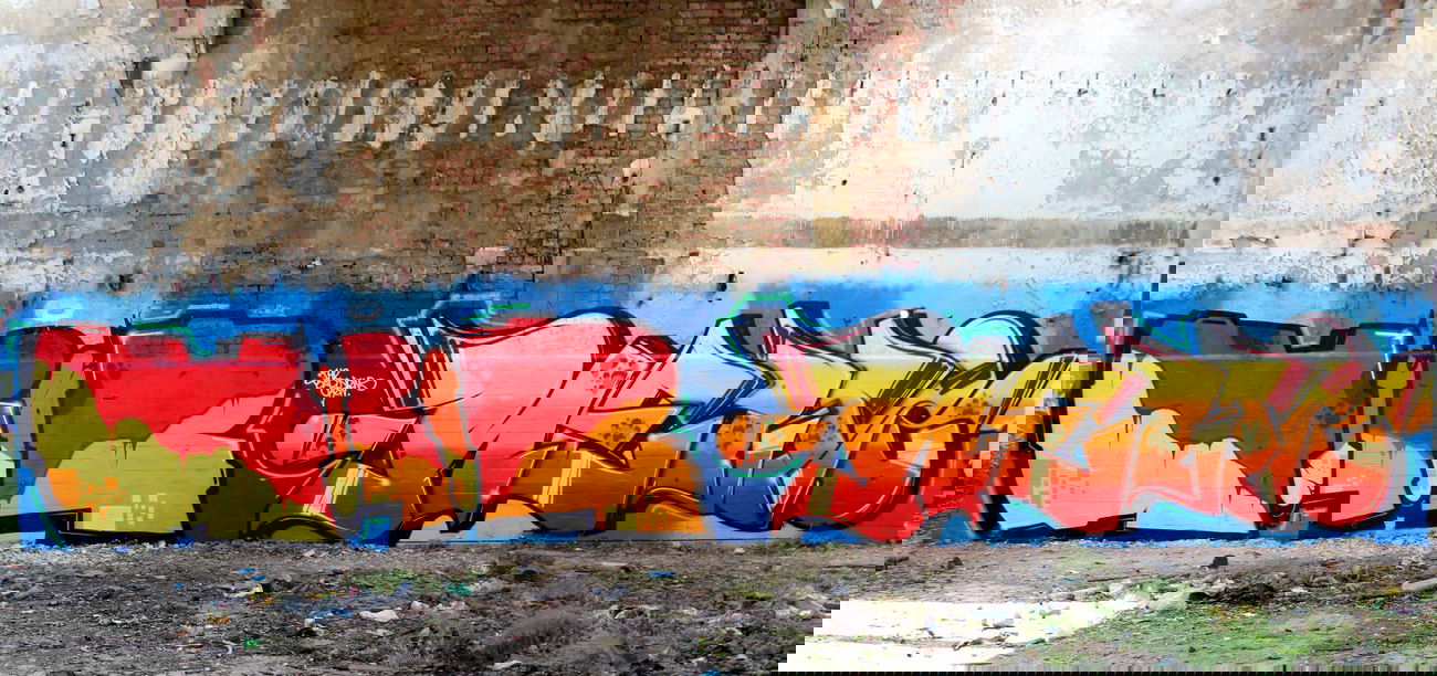 Graffiti Wall - Photo by Rewolwer - YUROR, REWO (2014)