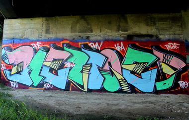 Graffiti Wall - Photo by Rewolwer - REWOE (2014)