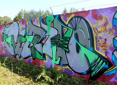 Graffiti Wall - Photo by Rewolwer - REWO (2014)
