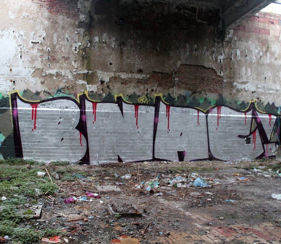Graffiti Wall - Photo by Rewolwer - BNAC (2014)